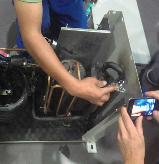 洛扎维修空调制冷效果差