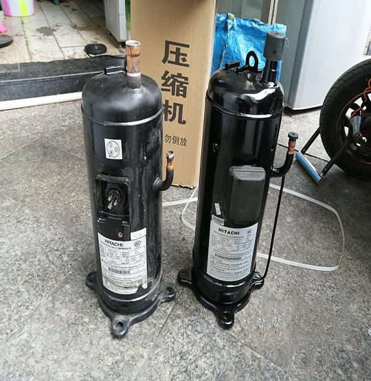 洛扎中央空调压缩机的更换维修